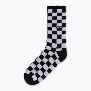Men's Vans Checkerboard Crew black/white socks