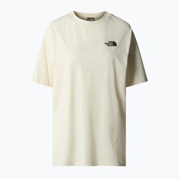 The North Face women's Essential Oversize Tee white dune t-shirt