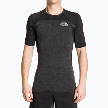 Men's trekking shirt The North Face Ma Lab Seamless anthracite grey/black