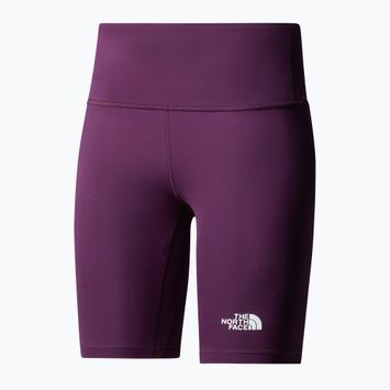 Women's shorts The North Face Flex 8In Tight black currant purple