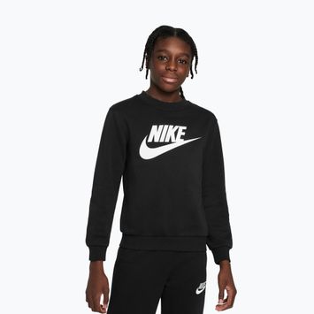 Children's sweatshirt Nike Sportswear Club Fleece comet black/white
