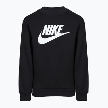 Children's sweatshirt Nike Sportswear Club Fleece comet black/white