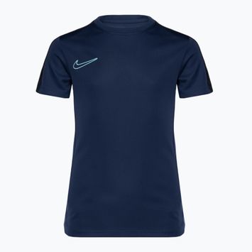 Nike Dri-Fit Academy23 midnight navy/black/hyper turquoise children's football shirt