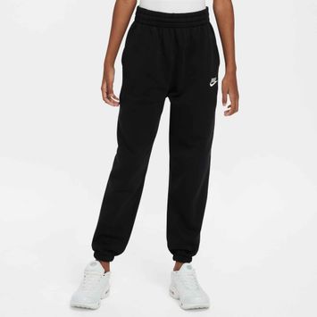Children's trousers Nike Sportswear Club Fleece black/black/white