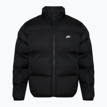 Men's Nike Sportswer Club Puffer insulated jacket black/white