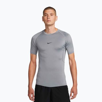Men's training T-shirt Nike Pro Dri-Fit Tight Fitness smoke grey/black