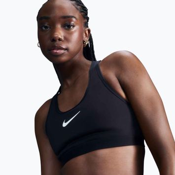 Training bra Nike Swoosh High Support black/iron grey/white