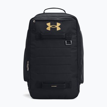 Backpack Under Armour Contain 33 l black/black/metallic gold