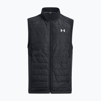 Men's Under Armour Storm Session Run Vest black/reflective running sleeve