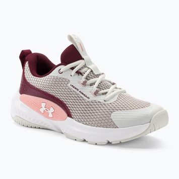 Women's training shoes Under Armour W Dynamic Select white clay/deep red/white