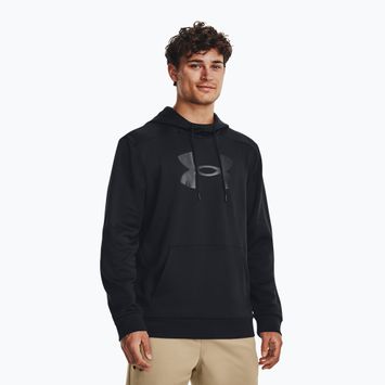 Men's Under Armour Fleece Big Logo HD sweatshirt black/black