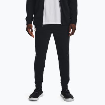 Men's Under Armour Rival Terry Jogger trousers black/onyx white