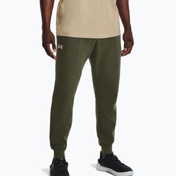 Under Armour men's training trousers Rival Fleece Joggers marine from green/white