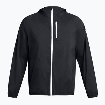 Under Armour Launch Lightweight black/black/white men's running jacket