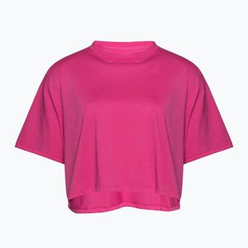 Under Armour Campus Boxy Crop astro pink/black women's training t-shirt