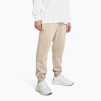 Under Armour Essential Fleece Joggers men's training trousers timberwolf taupe light hthr/timberwolf taupe