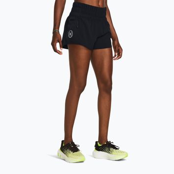 Under Armour Run Anywhere women's running shorts black/black/white