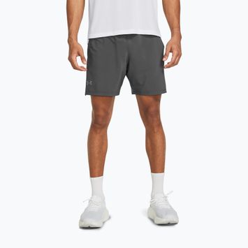 Men's Under Armour Launch Elite 2In1 7'' castelrock/castelrock/reflective running shorts