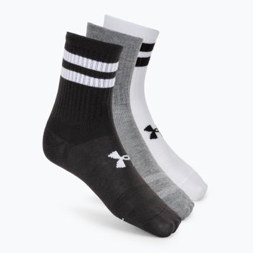 Under Armour Essential Crew 6 Pack training socks white/white/black