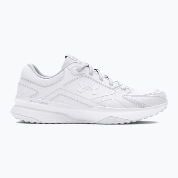 Women's training shoes Under Armour Edge Leather white/white/white