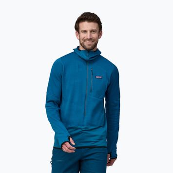 Men's R1 Pullover Hoody trekking sweatshirt endless blue