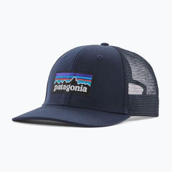 Patagonia P-6 Logo Trucker navy cap