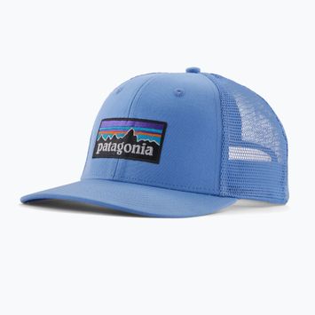 Patagonia P-6 Logo Trucker baseball cap abundant blue
