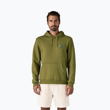 Men's Patagonia Unity Fitz Uprisal Hoody graze green