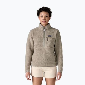 Women's Patagonia Retro Pile fleece sweatshirt Marsupial river rock green