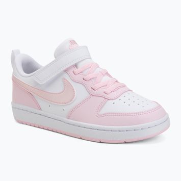 Children's shoes Nike Court Borough Low Recraft white/pink foam