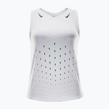 Women's Nike AeroSwift Dri-Fit ADV Singlet white / black / black running shirt