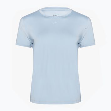 Women's Nike One Classic Dri-Fit light armory blue/black running shirt