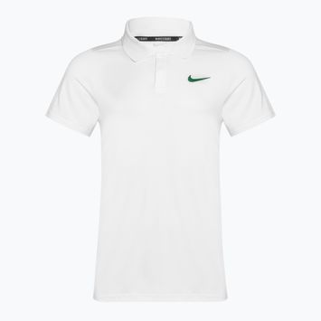 Men's Nike Court Dri-Fit Advantage Tennis Polo Shirt white/malchite