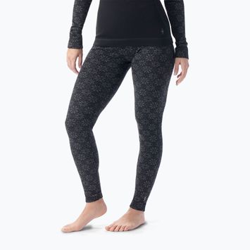 Women's thermal trousers Smartwool Classic Thermal Merino Base Layer Bottom Boxed black digi snow