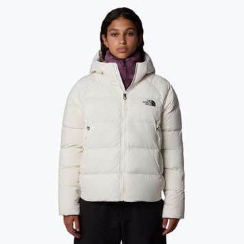 Women's down jacket The North Face Hyalite Down Hoodie white dune