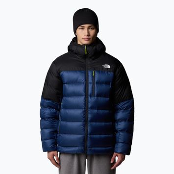 Men's down jacket The North Face Kalix Down Hoodie shady blue/black