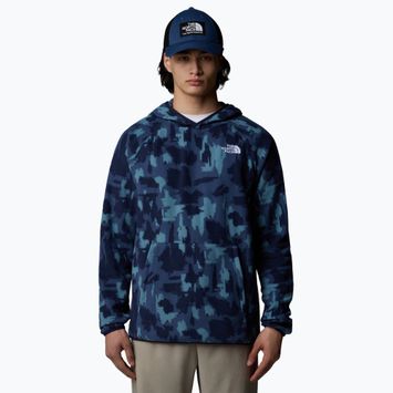 Men's sweatshirt The North Face Mountain Athletics Fleece Print summit navy aop print