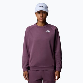 Women's The North Face Mountain Athletics Fleece Crew midnight mauve sweatshirt