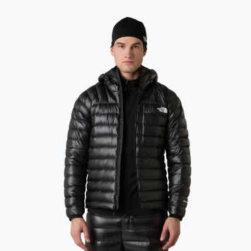 Men's down jacket The North Face Summit Breithorn Hoodie black