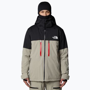 Men's ski jacket The North Face Chakal clay grey/black