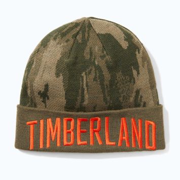 Men's Timberland Camo Jacquard Hat leaf green