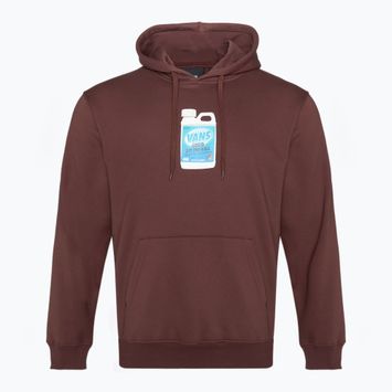 Men's Vans Extra Strength Loose Pullover sweatshirt bitter chocolate