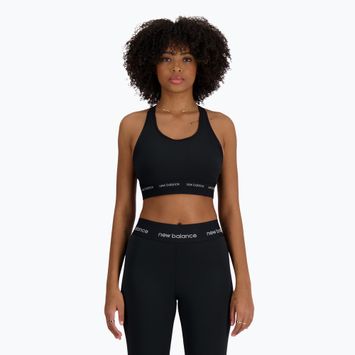 New Balance Sleek Pace Medium Support bra black