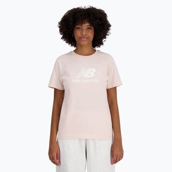 Women's New Balance Jersey Stacked Logo T-Shirt quartzpi