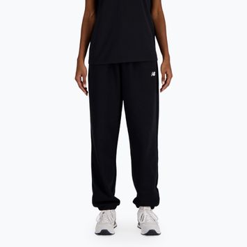 Women's New Balance French Terry Jogger trousers black