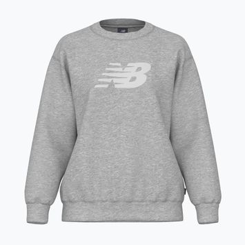 Women's sweatshirt New Balance Sport Fleece Logo Crew athletic grey