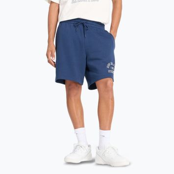 Men's New Balance Fleece Graphic navy shorts