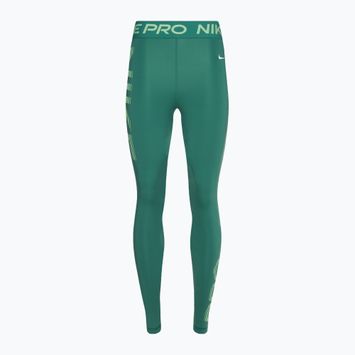 Women's training leggings Nike Pro Dri-FIT Mid-Rise 7/8 Graphic bicoastal/vapour green/white