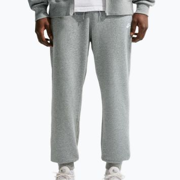 Men's trousers Nike Club French Terry Joggers dark grey heather/light smoke grey/white