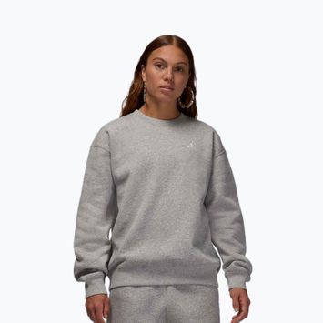 Women's sweatshirt Jordan Brooklyn Fleece dark grey heather/white